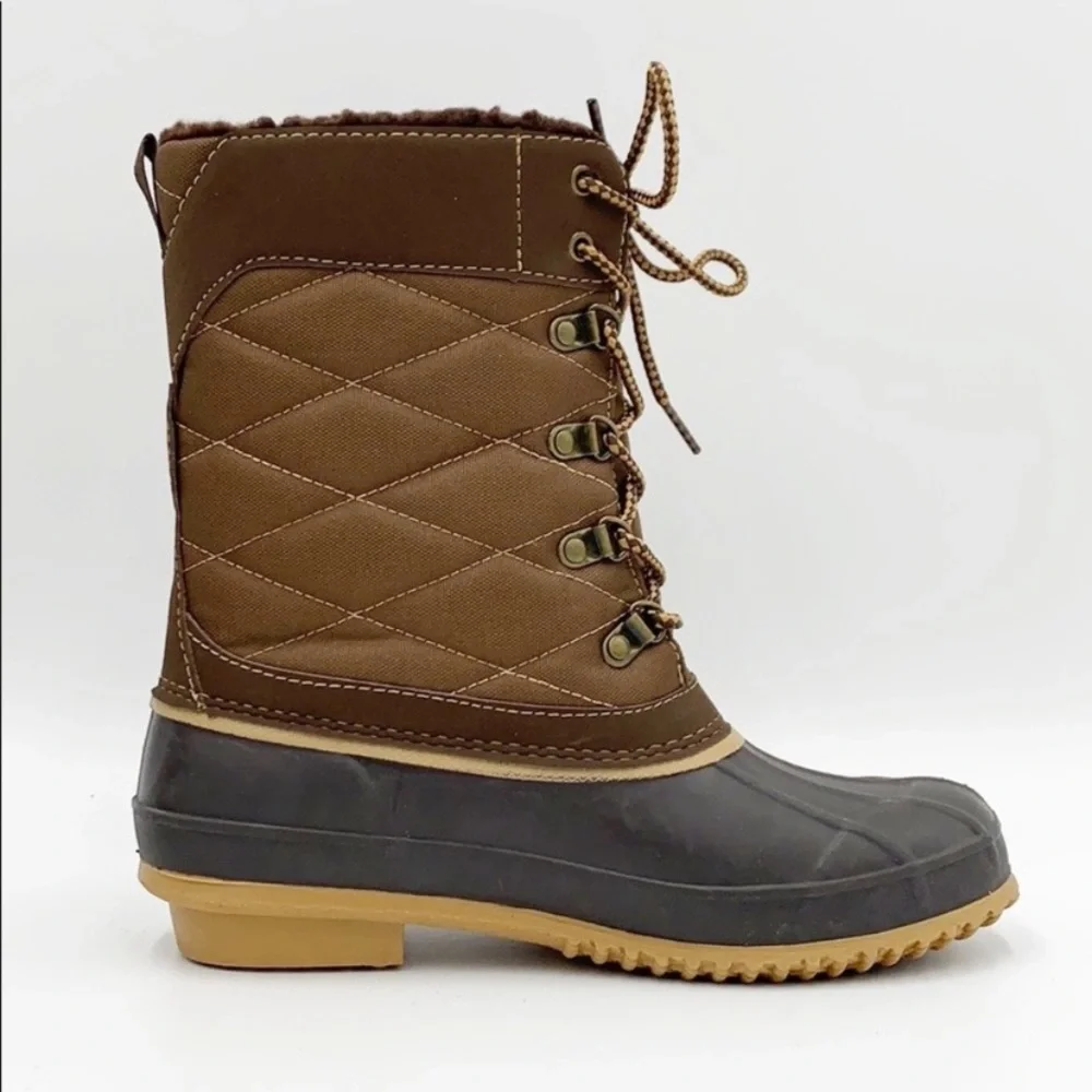 NWT Khombu Annabel Tufted Duck Boots Women’s 9/10 - Picture 11 of 15